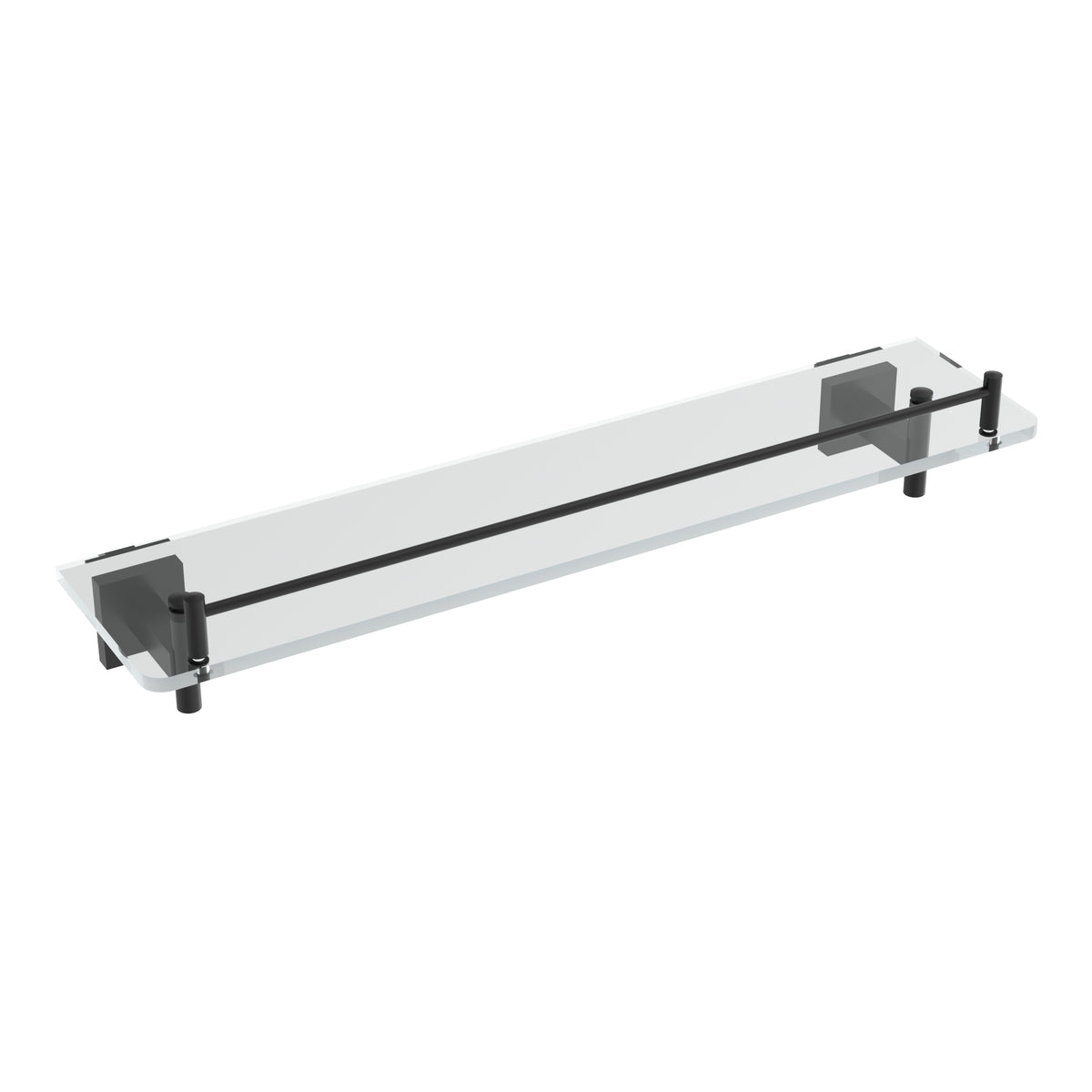 Heat Glass Shelf - Matte Black