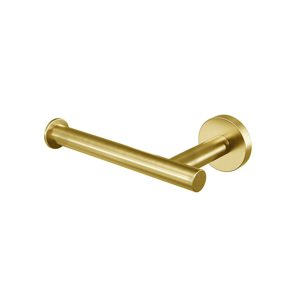 Lava Toilet Paper Holder (RH Post) - Brushed Gold