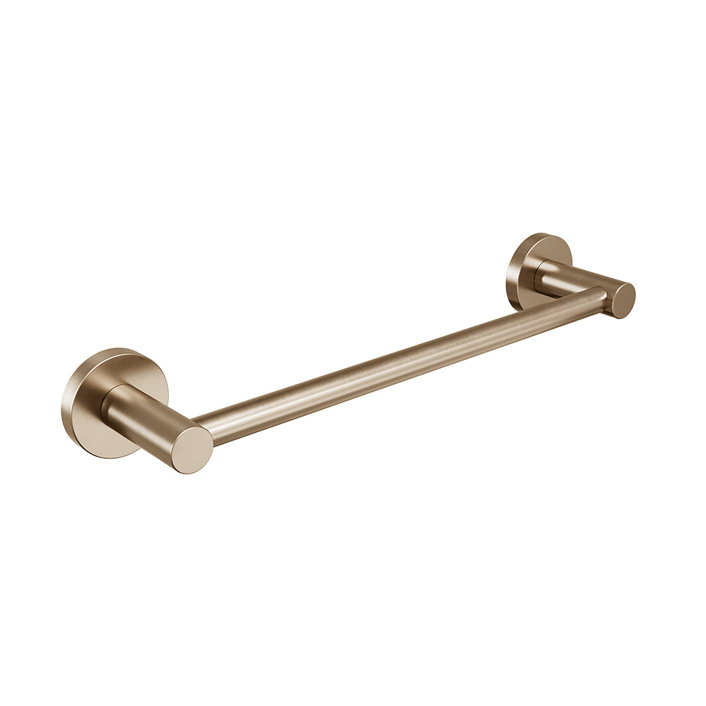 Lava Towel Bar - 12" - Brushed Bronze