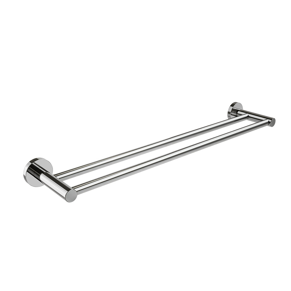 Lava 24″ Double Towel Bar - Chrome