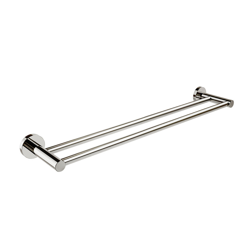 Lava 24″ Double Towel Bar - Polished Nickel