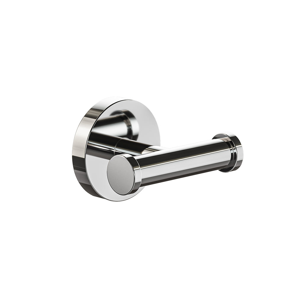 Lava Double Towel Hook - Chrome