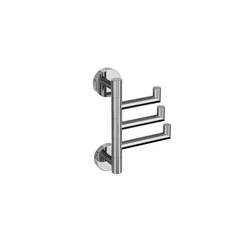Lava Swivel Towel Hook - Chrome