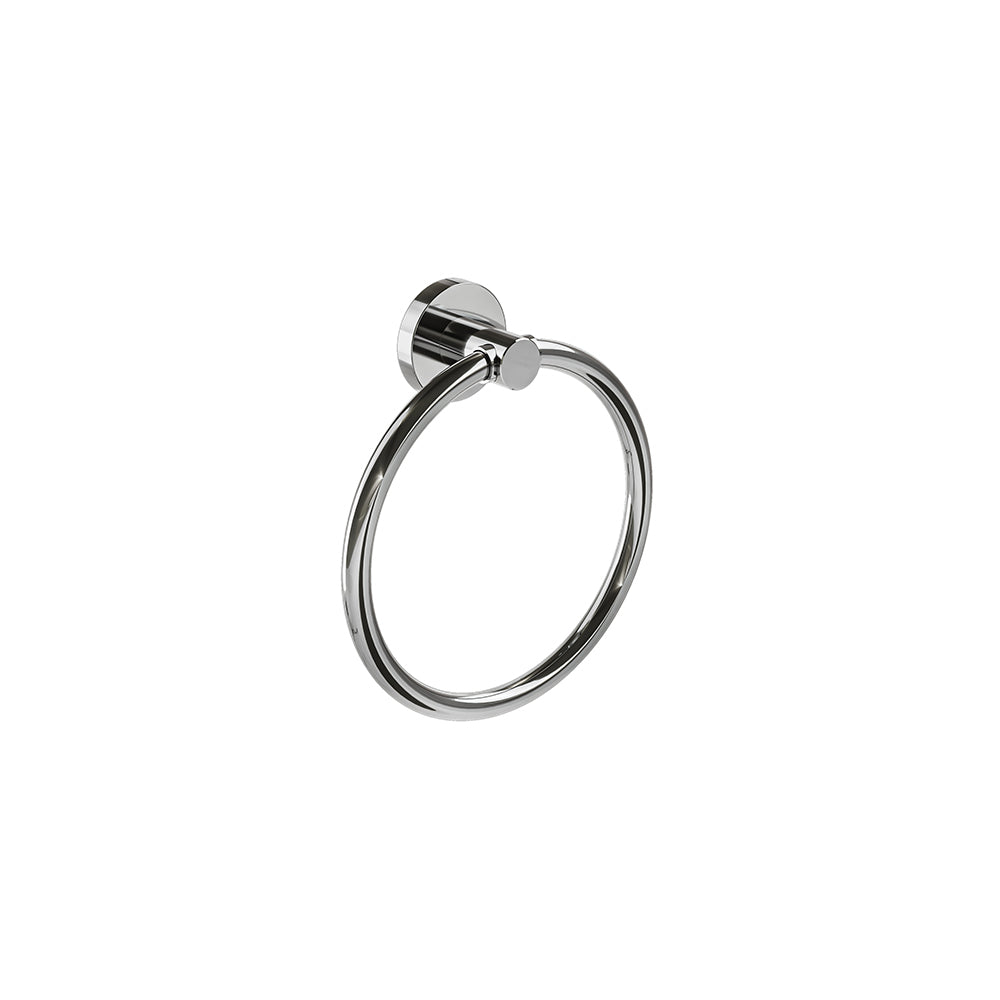 Lava Towel Ring - Chrome