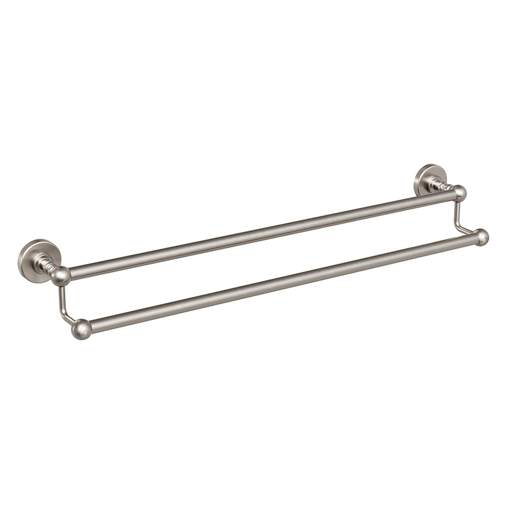 Ember 24″ Double Towel Bar - Brushed Nickel