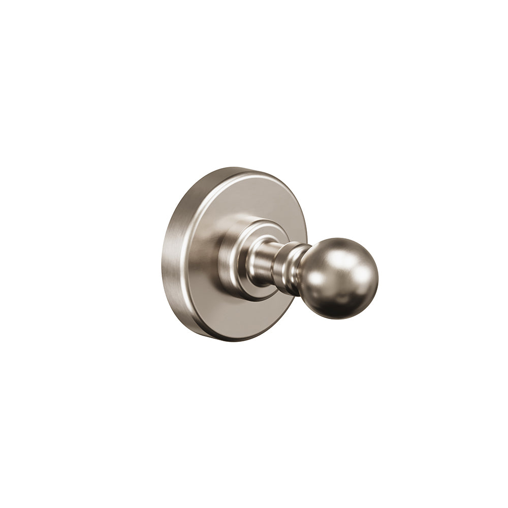 Ember Towel Hook - Brushed Nickel