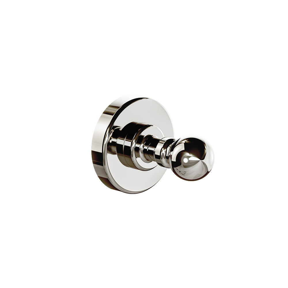 Ember Towel Hook - Polished Nickel