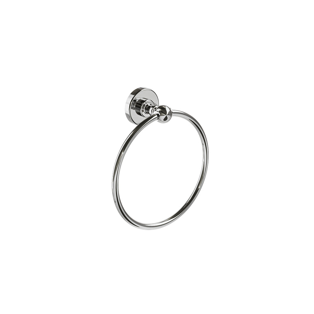 Ember Towel Ring - Chrome