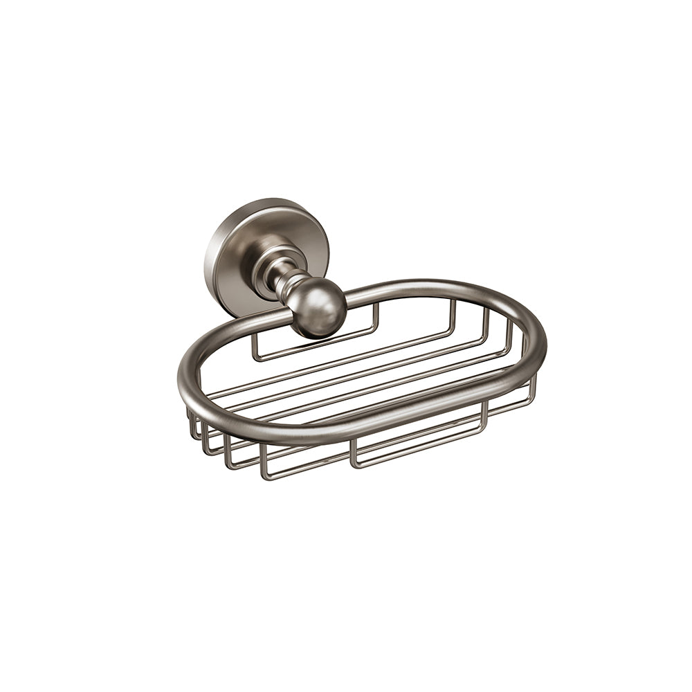 Ember Soap Basket - Brushed Nickel