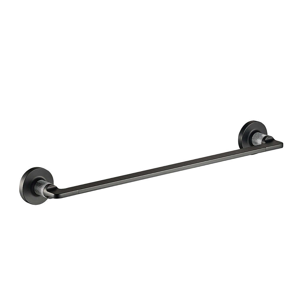 Blaze Towel Bar - 18" - Chrome Matte Black