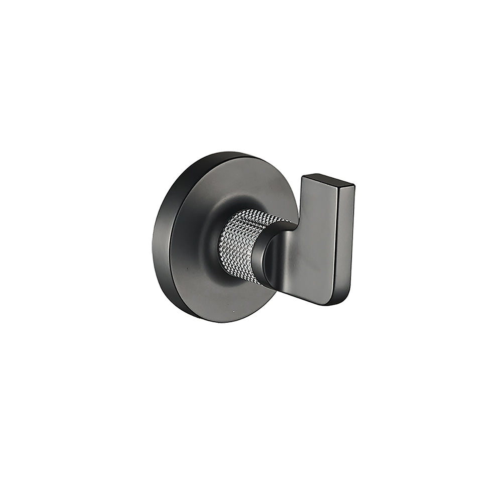 Blaze Towel Hook - Chrome Matte Black