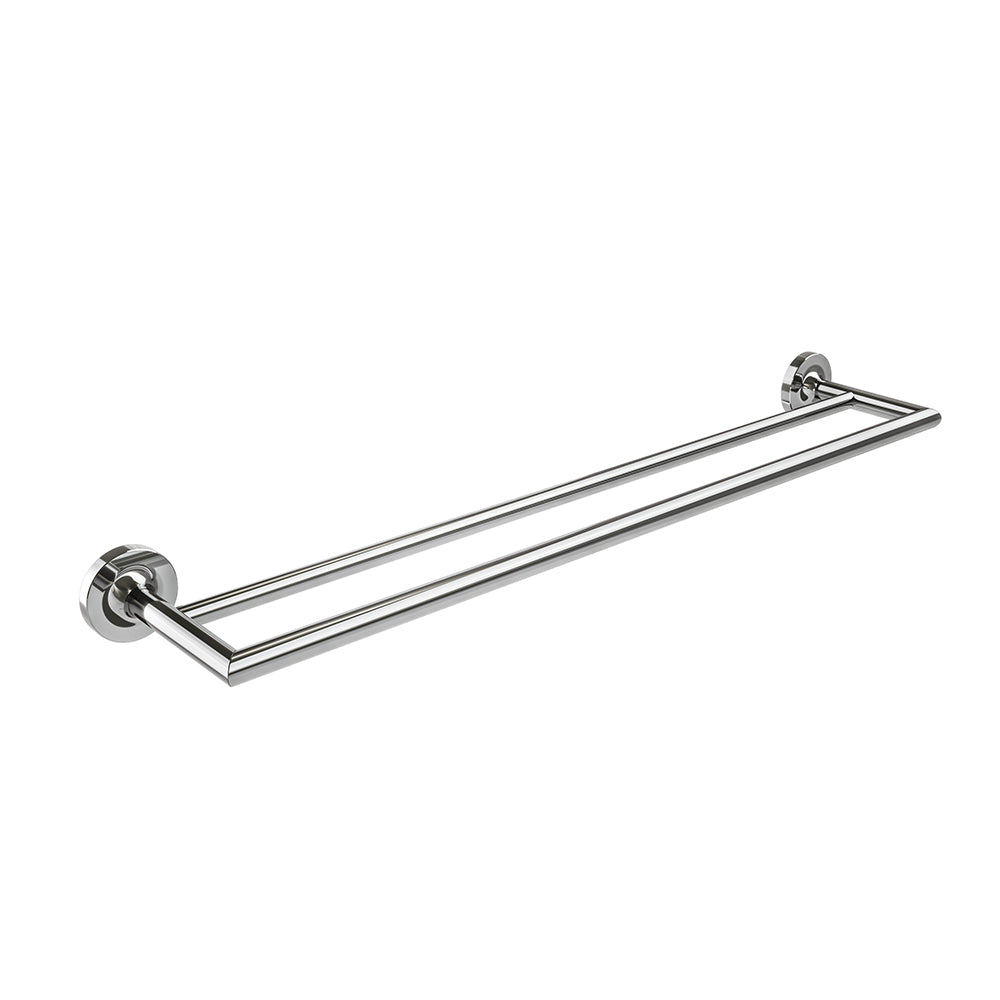 Glow 24″ Double Towel Bar - Chrome