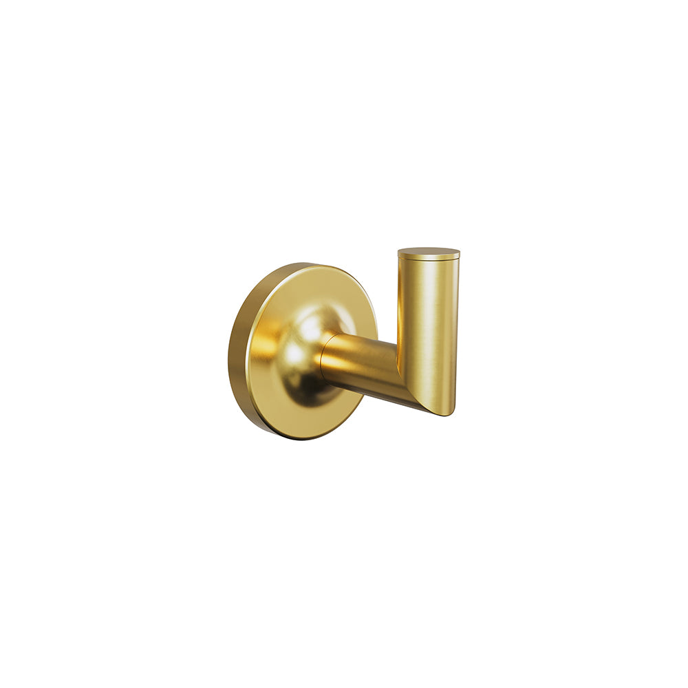 Glow Towel Hook - Brushed Gold