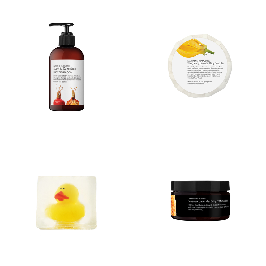 Baby Bath Time Set bundle