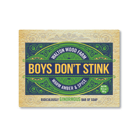 Boys Don't Stink Soap Bar