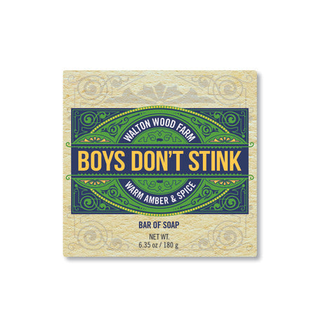 Boys Don't Stink Soap Bar