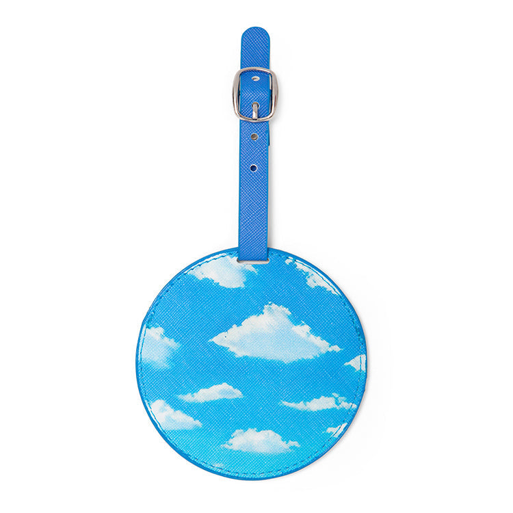 cloud luggage tag