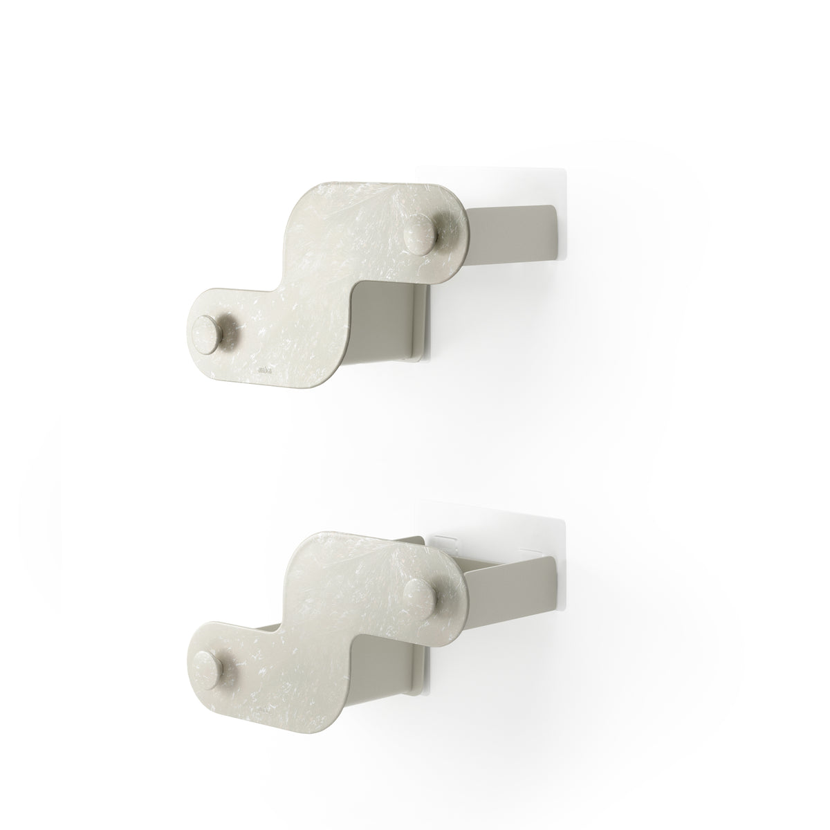 Nami Adhesive Bins, Set of 2