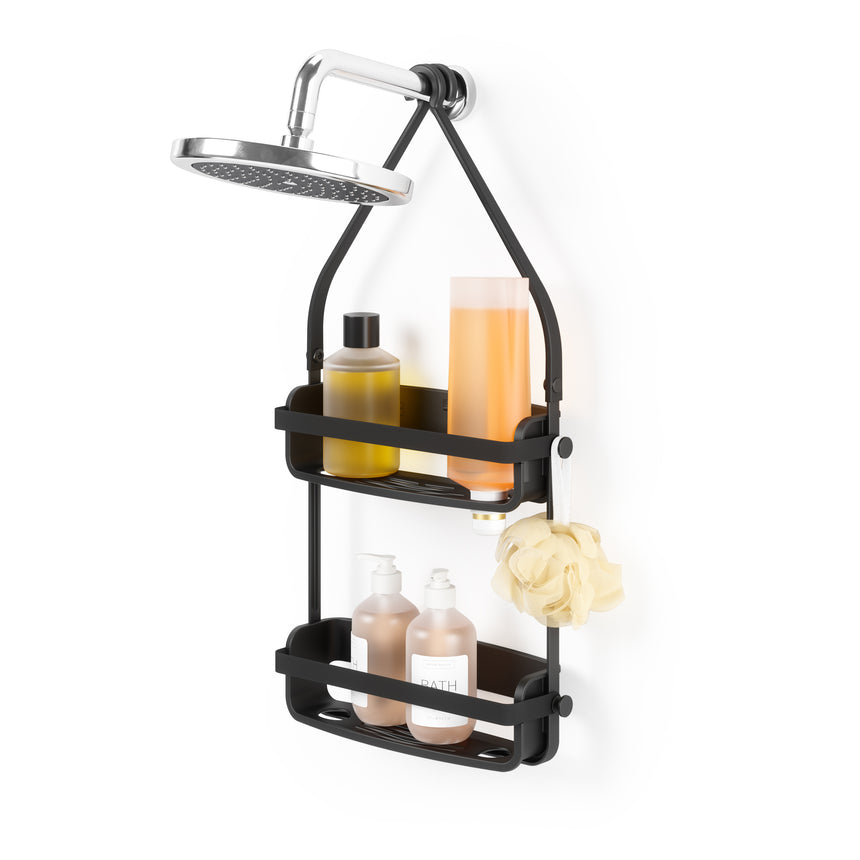 Flex Shower Caddy – Black