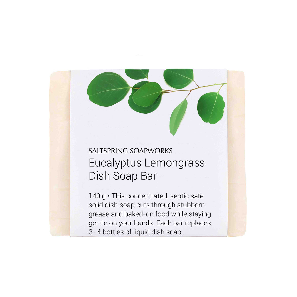 Solid Dish Soap – Eucalyptus Lemongrass