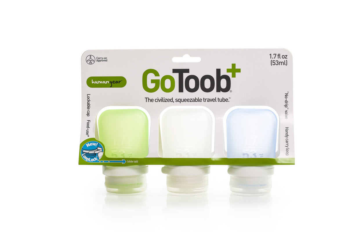 GoToob+ 3-Pack Travel Bottles
