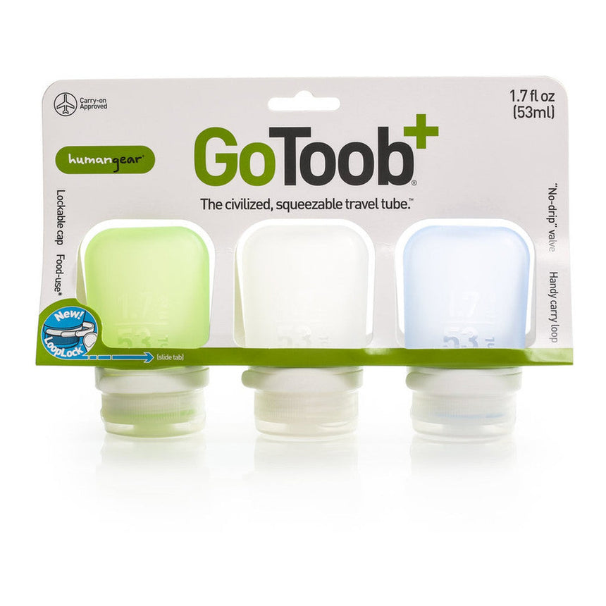 GoToob+ 3-Pack Travel Bottles
