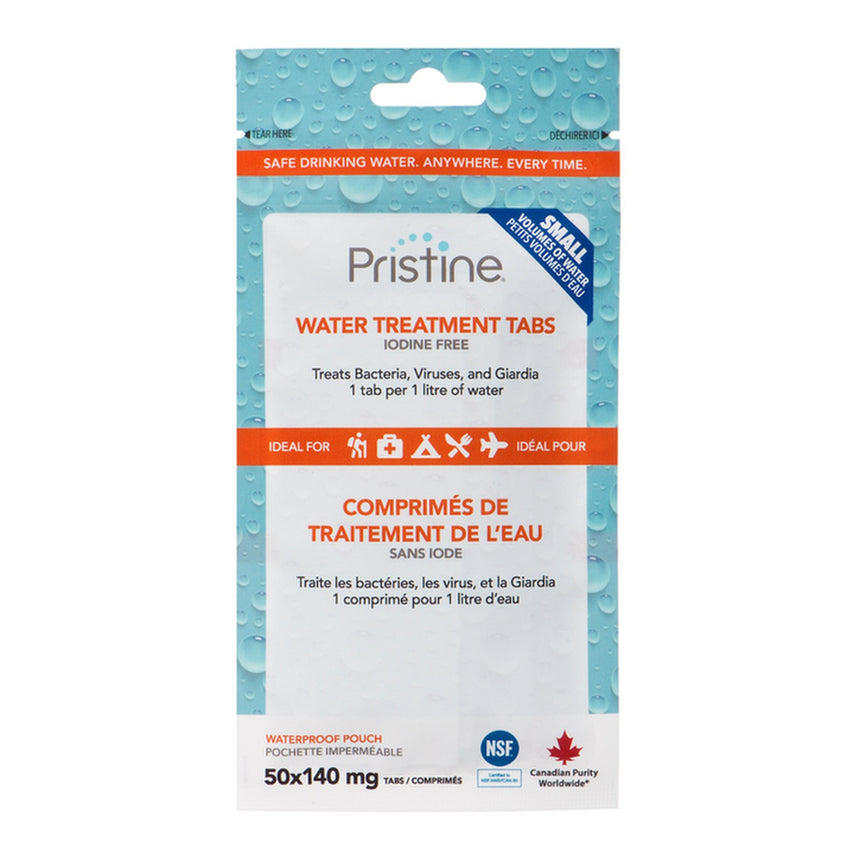 Pristine Water Purification Tablets