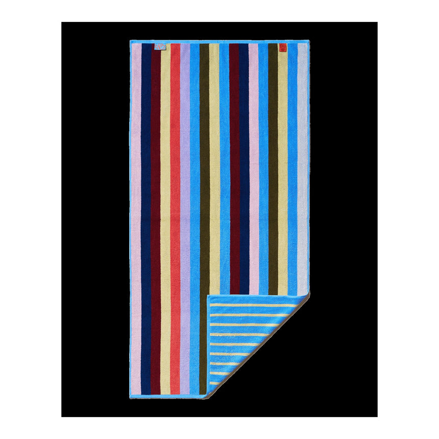 Stripe With B Side Bath Towel