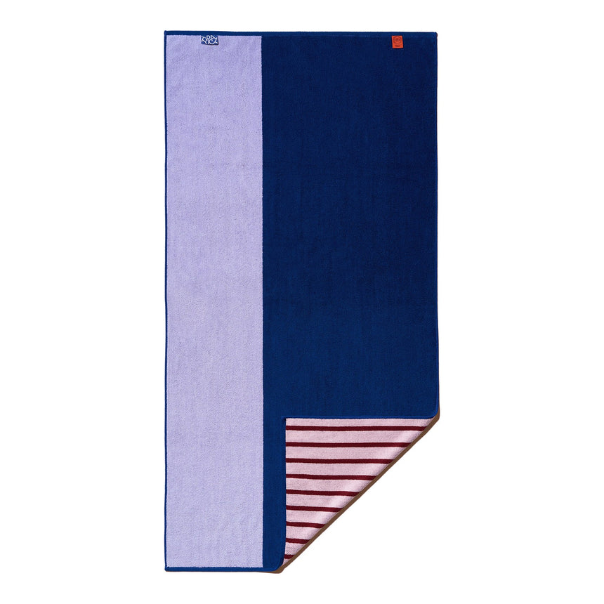 Two-Tone B Side Bath Towel