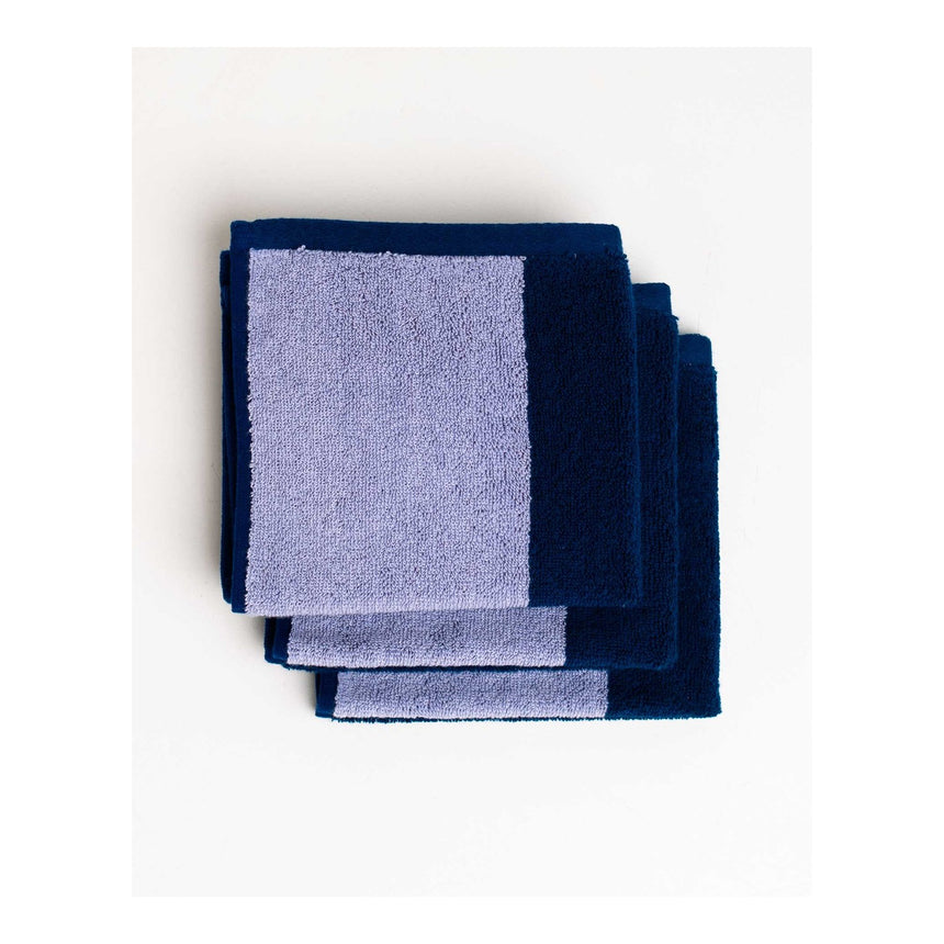 Two-Tone B Side Face Towel (3-Pack)