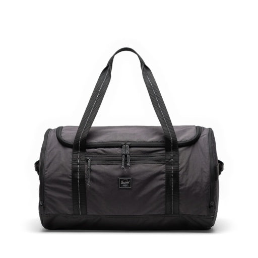 Kaine Ripstop Reflective Duffle - Black/Black