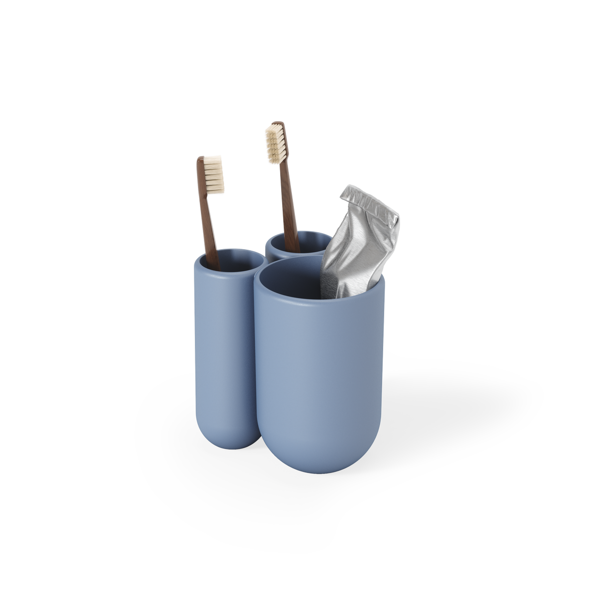 Touch Toothbrush Holder – Slate Blue