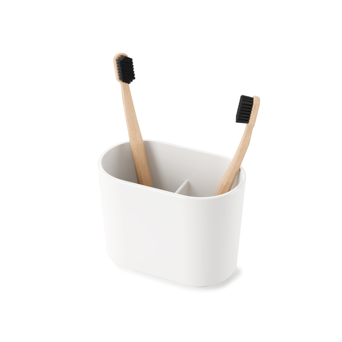Step Toothbrush Holder – White