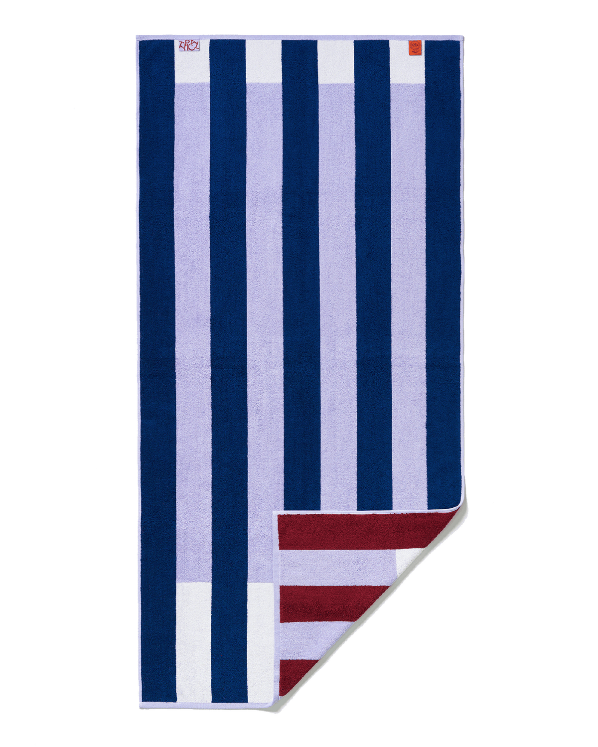 Offset Stripe Bath Towel