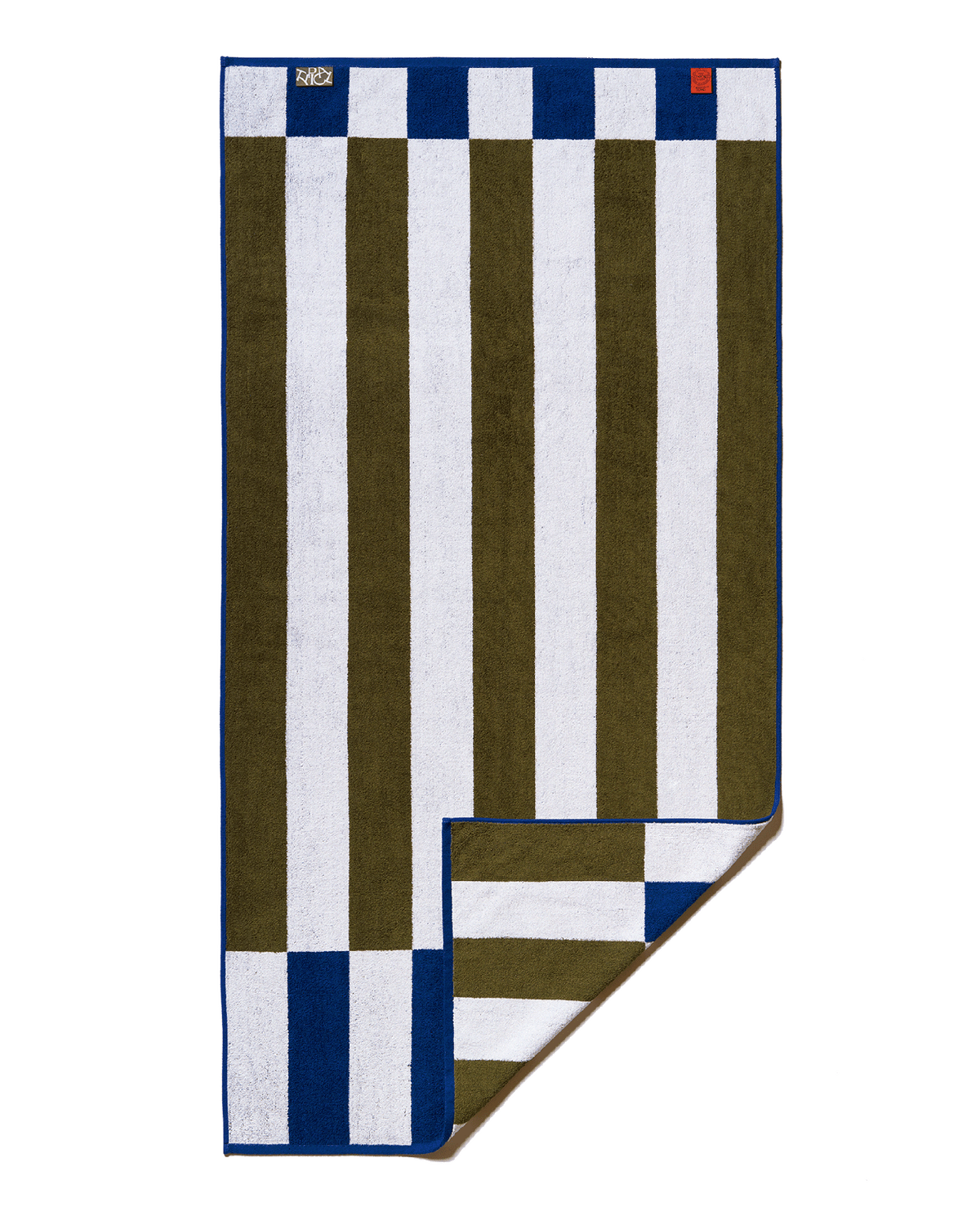 Offset Stripe Bath Towel