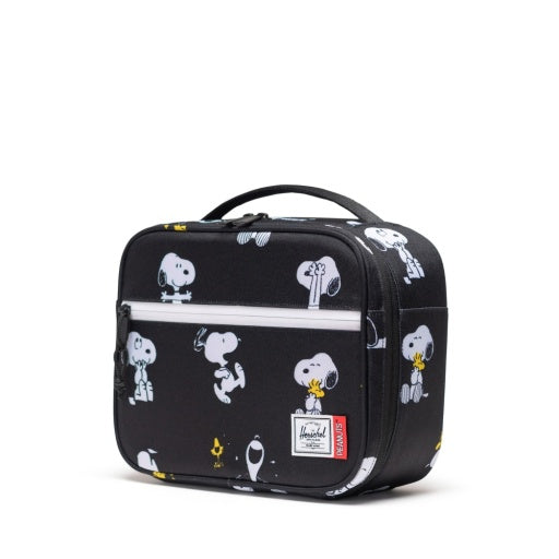 Peanuts® Pop Quiz Lunch Box - Snoopy and Woodstock Black 2
