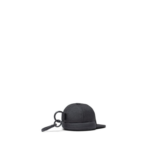 Sylas Classic Cap Bag Charm - Black 2