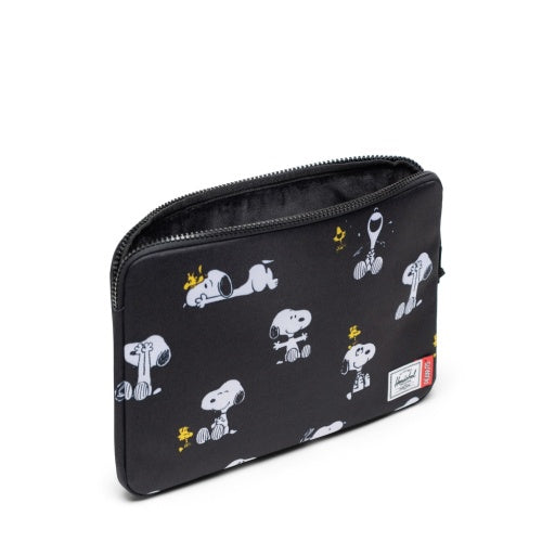 Peanuts® Anchor 14 Inch Sleeve - Snoopy and Woodstock Black 3