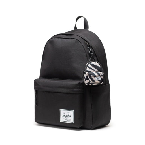 Herschel Classic Backpack Bag Charm - Zebra 4
