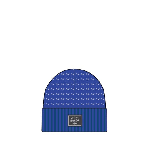 Elmer Reflective Ribbed Kids Beanie - Nautical Blue Reflective