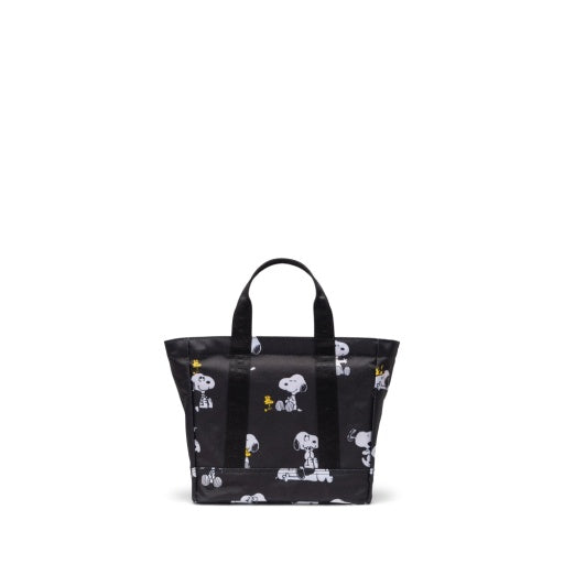 Peanuts® Herschel Heritage™ Small Tote - Snoopy and Woodstock Black 3