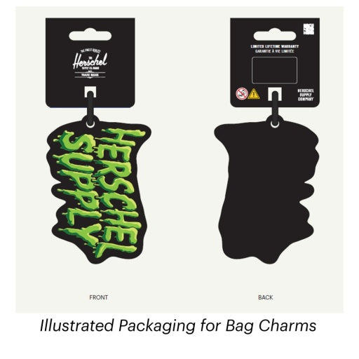 Herschel Classic Backpack Bag Charm - Black 5