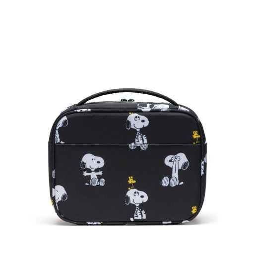 Peanuts® Pop Quiz Lunch Box - Snoopy and Woodstock Black 3