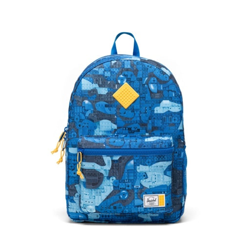 LEGO® Herschel Heritage™ Youth Backpack - Abstract Bricks Blue
