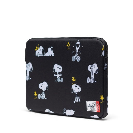 Peanuts® Anchor 14 Inch Sleeve - Snoopy and Woodstock Black 2