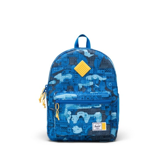 LEGO® Herschel Heritage™ Kids Backpack - Abstract Bricks Blue