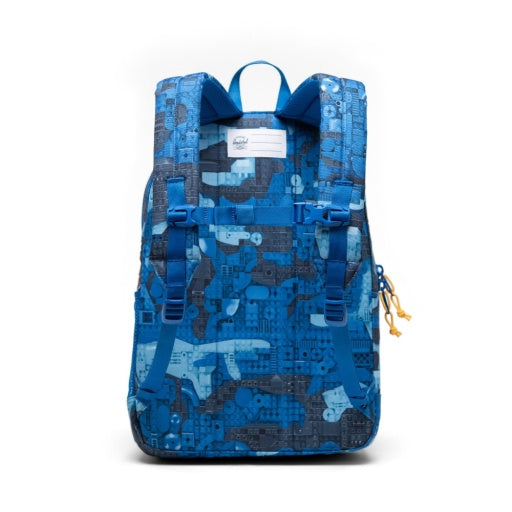 LEGO® Herschel Heritage™ Youth Backpack - Abstract Bricks Blue 4
