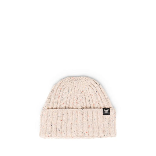 Ellis Cable Beanie - Vintage White Marled
