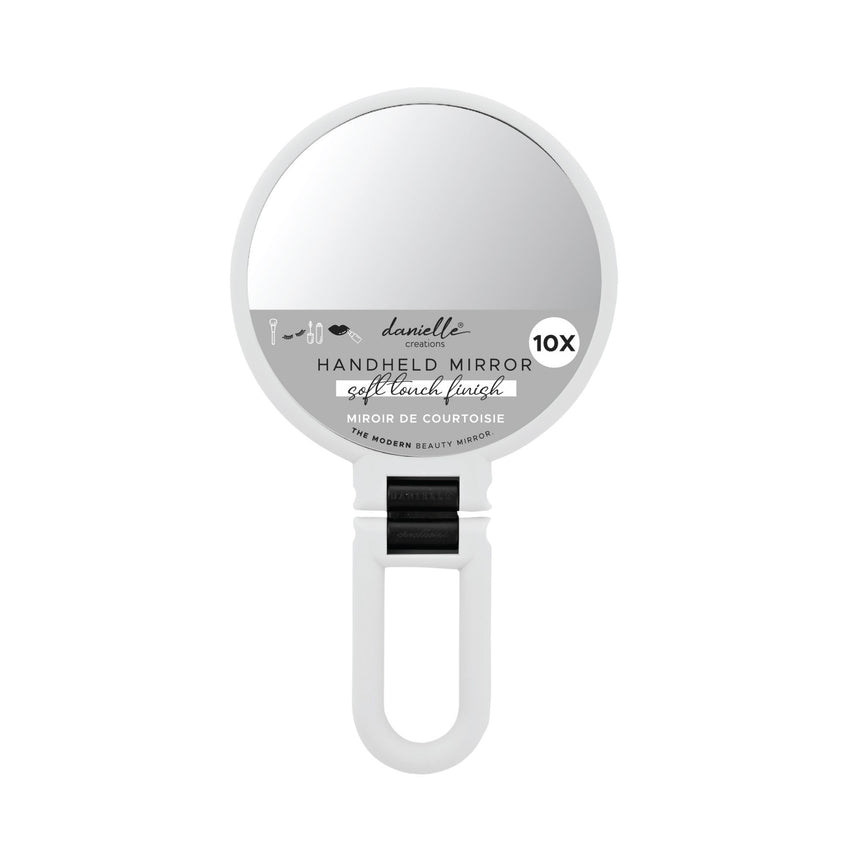 Soft Touch Folding Hand Mirror