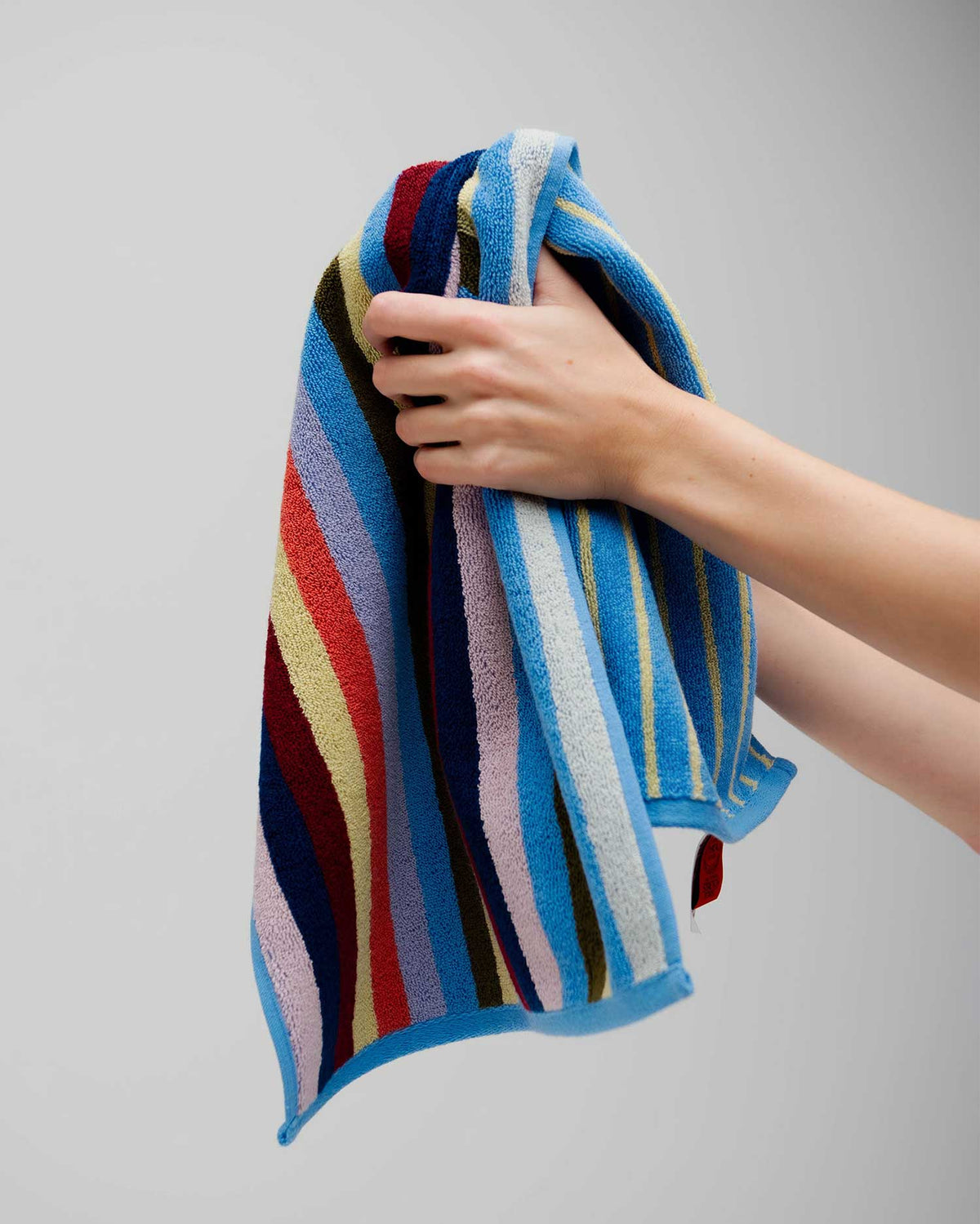 Stripe With B Side Hand Towel (2-Pack)